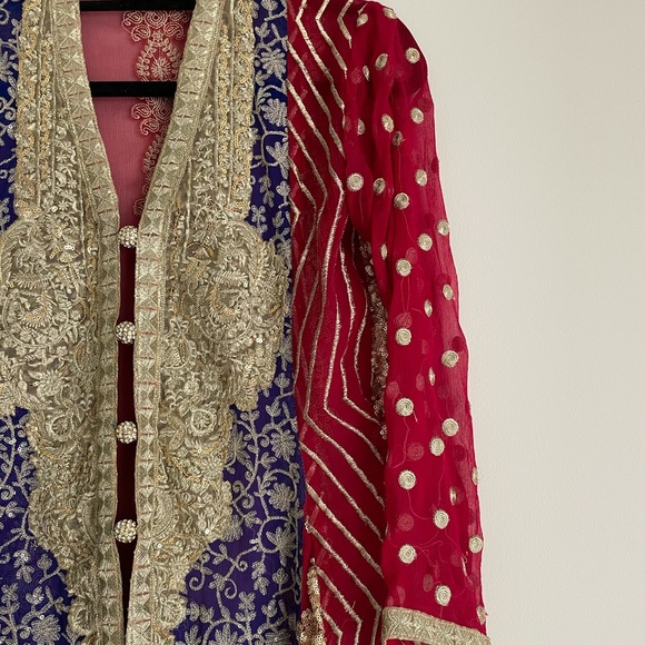 Gorgeous Pakistani Chiffon Top - Picture 3 of 3